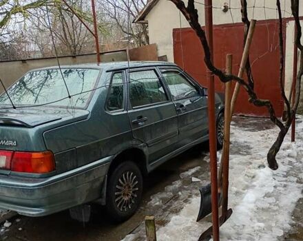 Зелений ВАЗ 2115 Самара, об'ємом двигуна 1.6 л та пробігом 186 тис. км за 2800 $, фото 1 на Automoto.ua