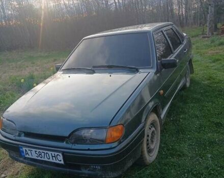 Зеленый ВАЗ 2115 Самара, объемом двигателя 1.6 л и пробегом 215 тыс. км за 1800 $, фото 1 на Automoto.ua