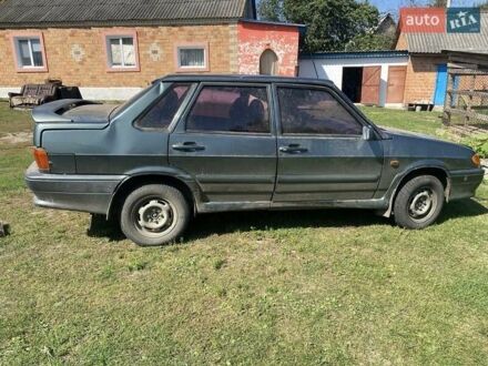 Зеленый ВАЗ 2115 Самара, объемом двигателя 1.6 л и пробегом 160 тыс. км за 1600 $, фото 1 на Automoto.ua