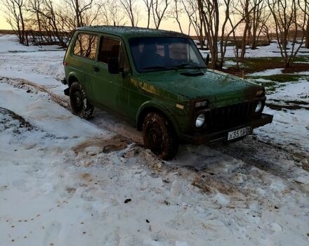 Черный ВАЗ 2121 Нива, объемом двигателя 1.3 л и пробегом 100 тыс. км за 1350 $, фото 1 на Automoto.ua