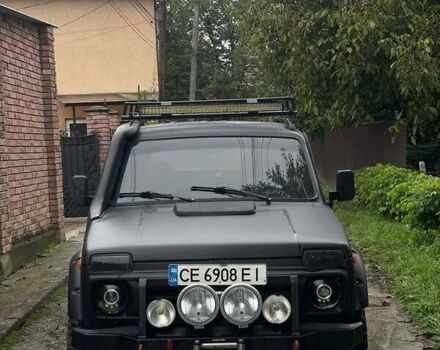 Черный ВАЗ 2121 Нива, объемом двигателя 1.6 л и пробегом 47 тыс. км за 3200 $, фото 1 на Automoto.ua