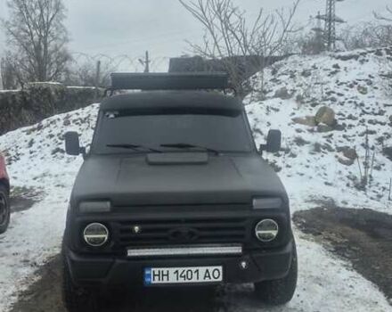 Черный ВАЗ 2121 Нива, объемом двигателя 1.7 л и пробегом 100 тыс. км за 5700 $, фото 1 на Automoto.ua