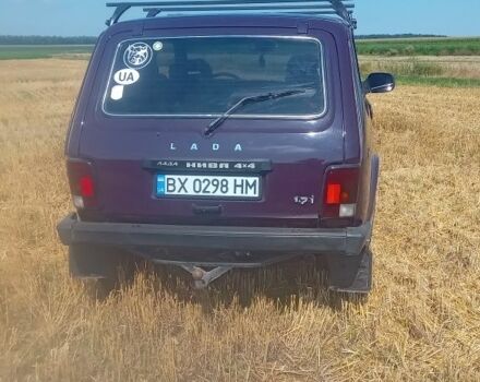 Фиолетовый ВАЗ 2121, объемом двигателя 1.7 л и пробегом 100 тыс. км за 3500 $, фото 2 на Automoto.ua