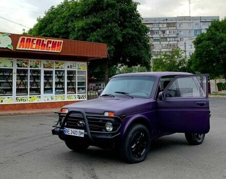 Фиолетовый ВАЗ 2121 Нива, объемом двигателя 1.7 л и пробегом 140 тыс. км за 3000 $, фото 1 на Automoto.ua