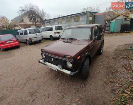 Коричневый ВАЗ 2121 Нива, объемом двигателя 1.6 л и пробегом 84 тыс. км за 1850 $, фото 1 на Automoto.ua