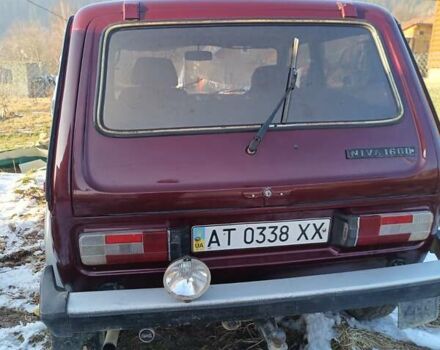 Красный ВАЗ 2121 Нива, объемом двигателя 1.57 л и пробегом 53 тыс. км за 2000 $, фото 5 на Automoto.ua