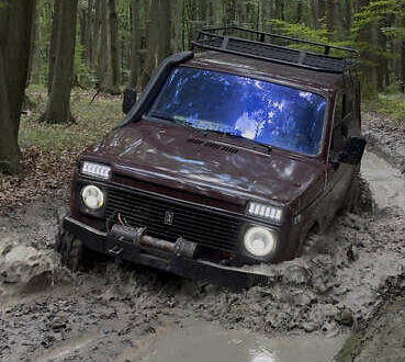 Красный ВАЗ 2121 Нива, объемом двигателя 1.7 л и пробегом 150 тыс. км за 2999 $, фото 1 на Automoto.ua