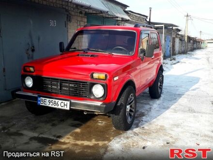 Красный ВАЗ 2121 Нива, объемом двигателя 1.6 л и пробегом 1 тыс. км за 4700 $, фото 1 на Automoto.ua