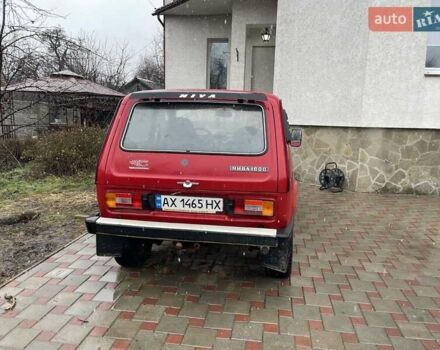 Красный ВАЗ 2121 Нива, объемом двигателя 1.6 л и пробегом 100 тыс. км за 2500 $, фото 1 на Automoto.ua