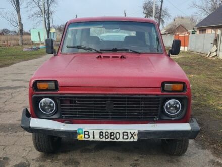 ВАЗ 2121 2003 в Полтаве на Automoto.ua Красный ВАЗ 2121, объемом двигателя 1 л и пробегом 100 тыс. км за 1600 $, фото 1 на Automoto.ua