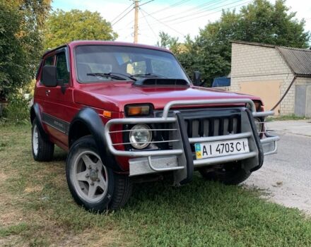 Красный ВАЗ 2121 Нива, объемом двигателя 1.7 л и пробегом 105 тыс. км за 3300 $, фото 1 на Automoto.ua