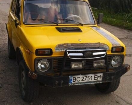 Желтый ВАЗ 2121, объемом двигателя 1.6 л и пробегом 70 тыс. км за 1280 $, фото 1 на Automoto.ua
