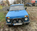 Синий ВАЗ 2121 Нива, объемом двигателя 1.57 л и пробегом 75 тыс. км за 1800 $, фото 1 на Automoto.ua