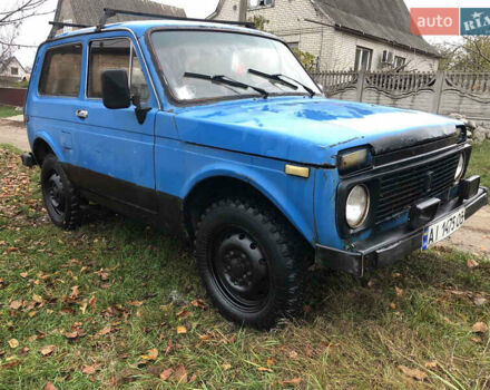 Синій ВАЗ 2121 Нива, об'ємом двигуна 1.6 л та пробігом 75 тис. км за 1100 $, фото 1 на Automoto.ua