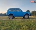 Синий ВАЗ 2121 Нива, объемом двигателя 1.57 л и пробегом 200 тыс. км за 1700 $, фото 1 на Automoto.ua
