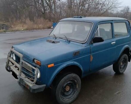 Синий ВАЗ 2121 Нива, объемом двигателя 1.5 л и пробегом 81 тыс. км за 1000 $, фото 1 на Automoto.ua