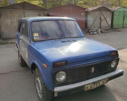 Синий ВАЗ 2121 Нива, объемом двигателя 1.3 л и пробегом 42 тыс. км за 1400 $, фото 1 на Automoto.ua