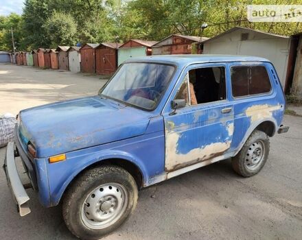 Синий ВАЗ 2121 Нива, объемом двигателя 1.3 л и пробегом 42 тыс. км за 1400 $, фото 3 на Automoto.ua