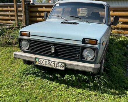 Синий ВАЗ 2121 Нива, объемом двигателя 1.57 л и пробегом 150 тыс. км за 1500 $, фото 1 на Automoto.ua