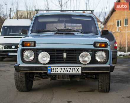 Синий ВАЗ 2121 Нива, объемом двигателя 1.57 л и пробегом 174 тыс. км за 2800 $, фото 3 на Automoto.ua