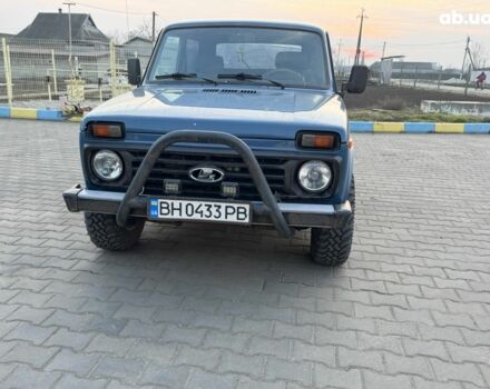Синий ВАЗ 2121 Нива, объемом двигателя 1.7 л и пробегом 150 тыс. км за 3990 $, фото 12 на Automoto.ua