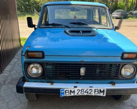 Синий ВАЗ 2121 Нива, объемом двигателя 1.57 л и пробегом 50 тыс. км за 1100 $, фото 1 на Automoto.ua