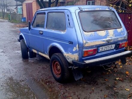 Синий ВАЗ 2121 Нива, объемом двигателя 1.6 л и пробегом 128 тыс. км за 1250 $, фото 1 на Automoto.ua