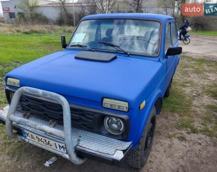 Синий ВАЗ 2121 Нива, объемом двигателя 1.6 л и пробегом 70 тыс. км за 1500 $, фото 1 на Automoto.ua