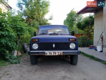 Синий ВАЗ 2121 Нива, объемом двигателя 1.3 л и пробегом 50 тыс. км за 1700 $, фото 1 на Automoto.ua