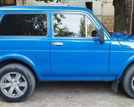 Синий ВАЗ 2121 Нива, объемом двигателя 1.57 л и пробегом 138 тыс. км за 3000 $, фото 1 на Automoto.ua