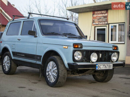 Синий ВАЗ 2121 Нива, объемом двигателя 1.57 л и пробегом 174 тыс. км за 2800 $, фото 1 на Automoto.ua