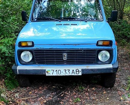 Синий ВАЗ 2121 Нива, объемом двигателя 1.6 л и пробегом 101 тыс. км за 1500 $, фото 1 на Automoto.ua