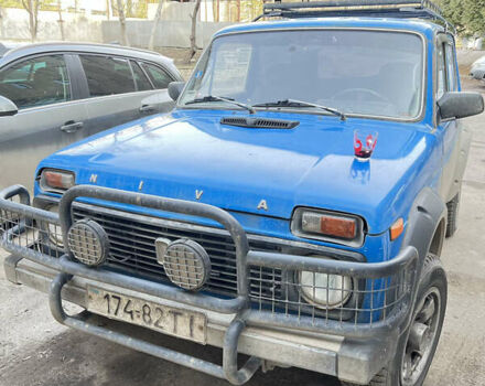 Синий ВАЗ 2121 Нива, объемом двигателя 0 л и пробегом 400 тыс. км за 1500 $, фото 1 на Automoto.ua
