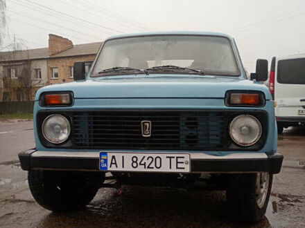 Синий ВАЗ 2121 Нива, объемом двигателя 1.57 л и пробегом 60 тыс. км за 3100 $, фото 1 на Automoto.ua