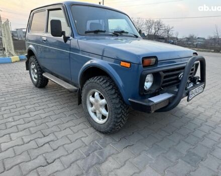Синий ВАЗ 2121 Нива, объемом двигателя 1.7 л и пробегом 150 тыс. км за 3990 $, фото 1 на Automoto.ua
