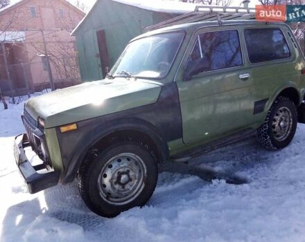 Зеленый ВАЗ 2121 Нива, объемом двигателя 1.6 л и пробегом 75 тыс. км за 2200 $, фото 1 на Automoto.ua