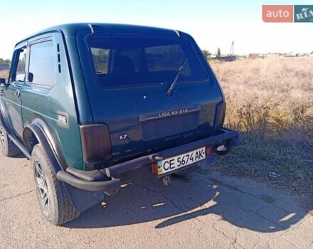 Зеленый ВАЗ 2121 Нива, объемом двигателя 1.6 л и пробегом 130 тыс. км за 4200 $, фото 2 на Automoto.ua
