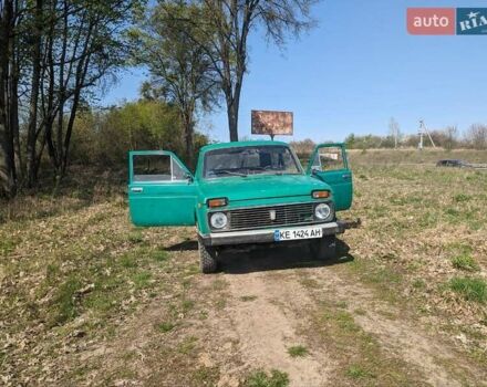 Зеленый ВАЗ 2121 Нива, объемом двигателя 1.6 л и пробегом 100 тыс. км за 1400 $, фото 4 на Automoto.ua