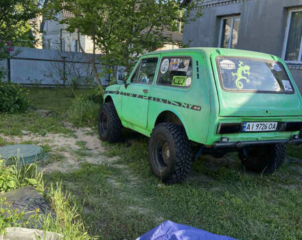 Зеленый ВАЗ 2121 Нива, объемом двигателя 1.6 л и пробегом 100 тыс. км за 4000 $, фото 2 на Automoto.ua