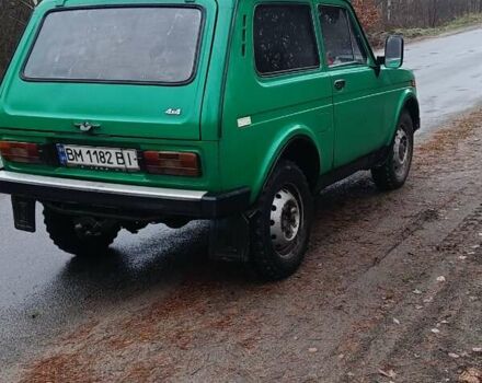Зеленый ВАЗ 2121 Нива, объемом двигателя 1.57 л и пробегом 90 тыс. км за 1700 $, фото 3 на Automoto.ua