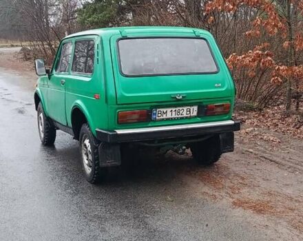Зеленый ВАЗ 2121 Нива, объемом двигателя 1.57 л и пробегом 90 тыс. км за 1700 $, фото 5 на Automoto.ua