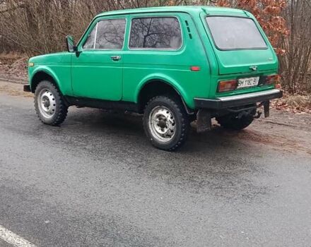 Зеленый ВАЗ 2121 Нива, объемом двигателя 1.57 л и пробегом 90 тыс. км за 1700 $, фото 1 на Automoto.ua