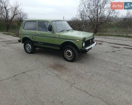 Зеленый ВАЗ 2121 Нива, объемом двигателя 1.6 л и пробегом 70 тыс. км за 1600 $, фото 1 на Automoto.ua