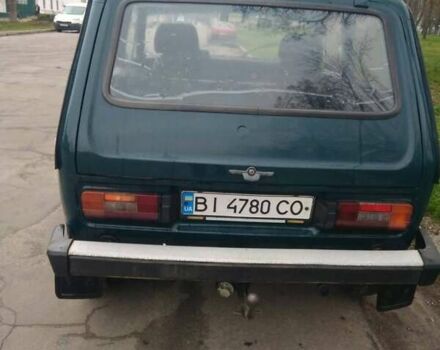 Зеленый ВАЗ 2121 Нива, объемом двигателя 1.57 л и пробегом 229 тыс. км за 4199 $, фото 1 на Automoto.ua