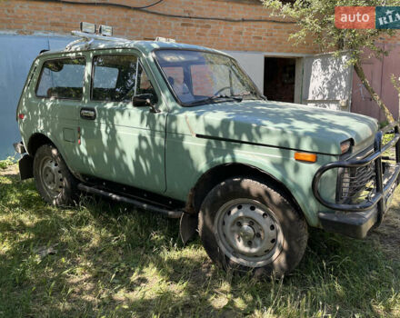 Зеленый ВАЗ 2121 Нива, объемом двигателя 1.6 л и пробегом 49 тыс. км за 1700 $, фото 1 на Automoto.ua