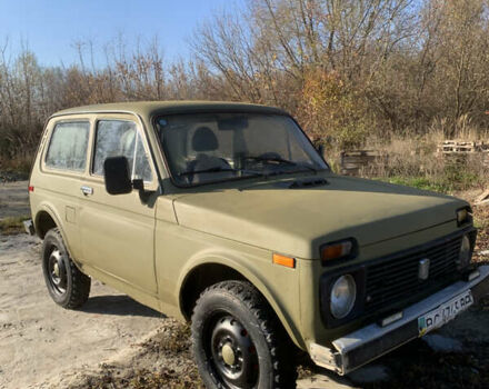 Зеленый ВАЗ 2121 Нива, объемом двигателя 1.69 л и пробегом 100 тыс. км за 1800 $, фото 1 на Automoto.ua