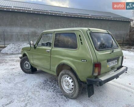 Зеленый ВАЗ 2121 Нива, объемом двигателя 1.7 л и пробегом 199 тыс. км за 1850 $, фото 1 на Automoto.ua