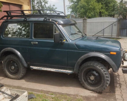 Зеленый ВАЗ 2121 Нива, объемом двигателя 1.9 л и пробегом 102 тыс. км за 2500 $, фото 1 на Automoto.ua