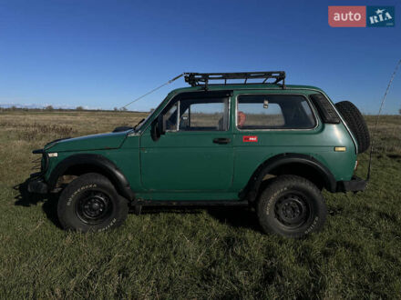 Зеленый ВАЗ 2121 Нива, объемом двигателя 1.9 л и пробегом 48 тыс. км за 4700 $, фото 1 на Automoto.ua