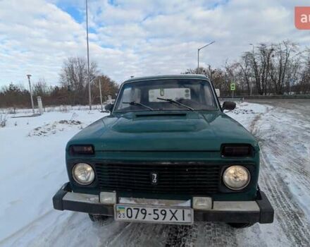 Зеленый ВАЗ 2121 Нива, объемом двигателя 1.6 л и пробегом 81 тыс. км за 1900 $, фото 1 на Automoto.ua